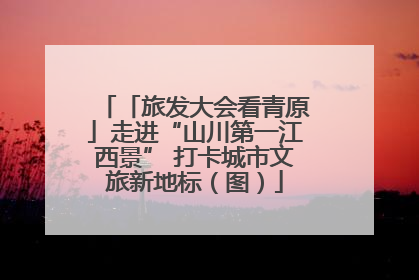 「旅发大会看青原」走进“山川第一江西景” 打卡城市文旅新地标（图）