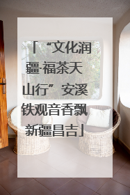 “文化润疆·福茶天山行”安溪铁观音香飘新疆昌吉