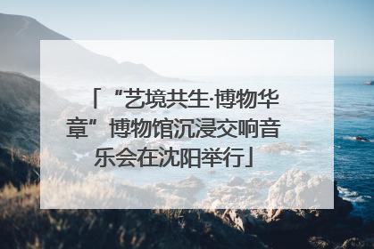 “艺境共生·博物华章”博物馆沉浸交响音乐会在沈阳举行