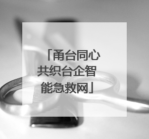 甬台同心共织台企智能急救网