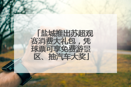 盐城推出苏超观赛消费大礼包，凭球票可享免费游景区、抽汽车大奖