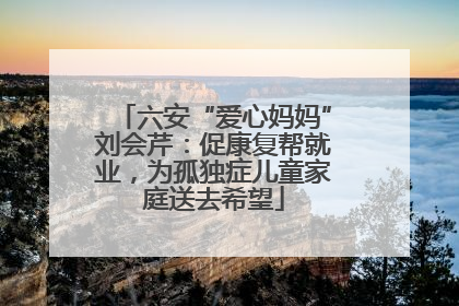 六安“爱心妈妈”刘会芹：促康复帮就业，为孤独症儿童家庭送去希望