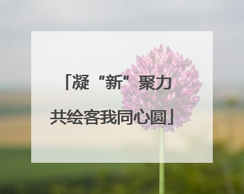 凝“新”聚力 共绘客我同心圆