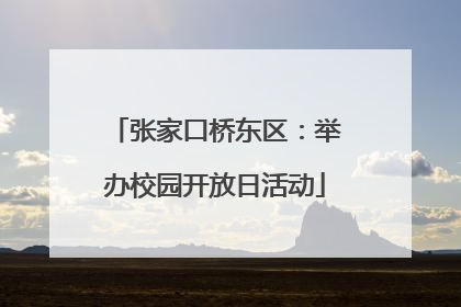 张家口桥东区：举办校园开放日活动
