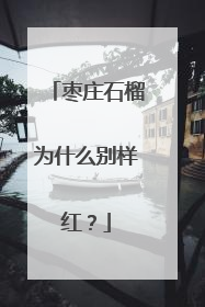 枣庄石榴为什么别样红？