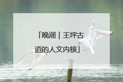 晚潮｜王坪古道的人文内核