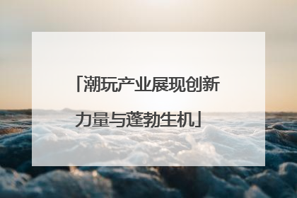 潮玩产业展现创新力量与蓬勃生机