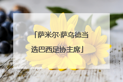 萨米尔·萨乌德当选巴西足协主席