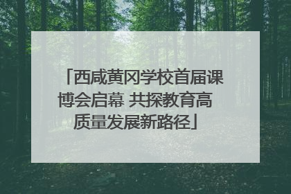 西咸黄冈学校首届课博会启幕 共探教育高质量发展新路径