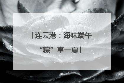 连云港：海味端午 “粽”享一夏