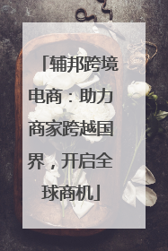 辅邦跨境电商：助力商家跨越国界，开启全球商机