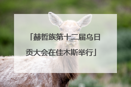 赫哲族第十二届乌日贡大会在佳木斯举行