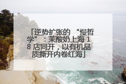 逆势扩张的 “慢哲学”：茉酸奶上海 18 店同开，以有机品质撕开内卷红海