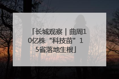 长城观察｜曲周10亿株“科技苗”15省落地生根