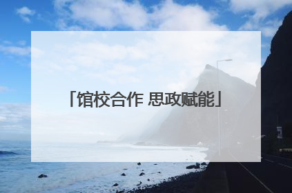 馆校合作 思政赋能