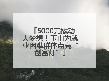 5000元撬动大梦想！玉山为就业困难群体点亮“创富灯”